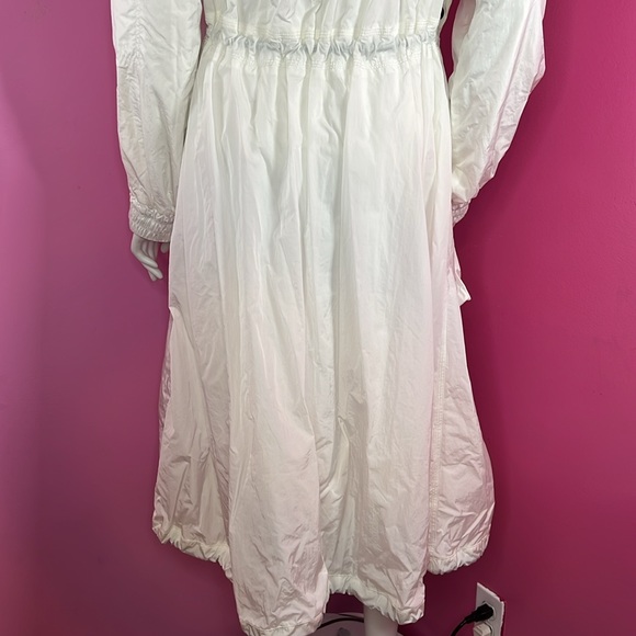 Free people movement Aurora Maxi Windbreaker Parka white size medium - Picture 11 of 16